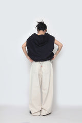 ワシショフードポケットベスト / WASHIHO hooded pocket vest