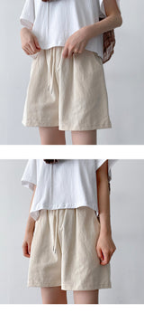 ハクバイオウォッシングコットンベンダブルショーツ / Haku bio washing cotton bendable shorts