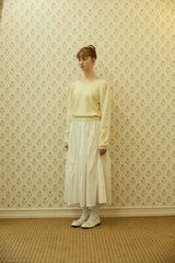 BACK RIBBON KNIT