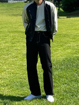 ラーセミデニムパンツ / LUR SEMI DENIM PANTS(2COLOR)