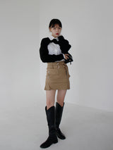 ディアグニットボレロ / Diag Knit Bolero (4color)