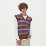 CASHLIKE BLENDED KNIT VEST_PURPLE (6610824691830)