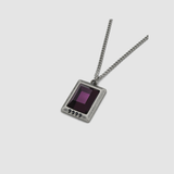 < BTS RM Wear > GEM STONE V NECKLACE (6690658320502)
