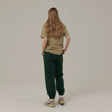 リラックスフィットピーチプリントTシャツ / RELAXED FIT PEACH PRINT T-SHIRT_OLIVE