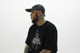 REFLECTIVE LOGO NYLON CAP BLACK