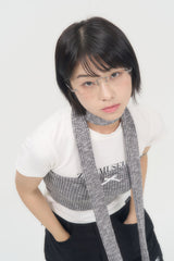 リボンニットチューブトップ