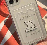 ハッピーバニカードストレージフォンケース