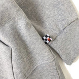 BURNING CAR HOODIE GRAY (6616272568438)