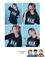 タフガイクラブプリント半袖Tシャツ
