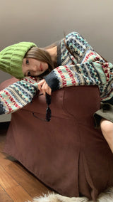Nordic loose fit knit