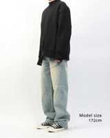 ツイストラインブラッシュデニムパンツ / Twist Line Brush Denim Pants