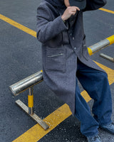 ウールセンスインナーフードコート/wool sense inner hood coat 2color