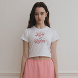 リウクロップTシャツ