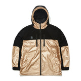 ウィンドブレーカーフーデッドステッチジャケット/BSR2223FWJK035 MMM WINDBREAKER HOODED STRETCH JACKET ROSE GOLD/BLACK
