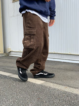 ルースフィットコーデュロイカーゴ