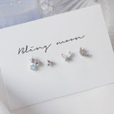 ソフトトゥインクルピアス / [4 set] Soft Twinkle Piercing Set