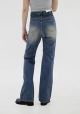 No.7089 マイルブーツカットデニムパンツ/No.7089 Mile bootcut denim pants