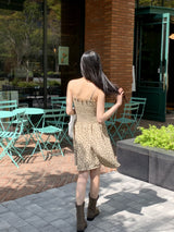 ヒュートスモーキングバンディングナシミニワンピース / Huto Smoking Banding Nashi Mini One Piece