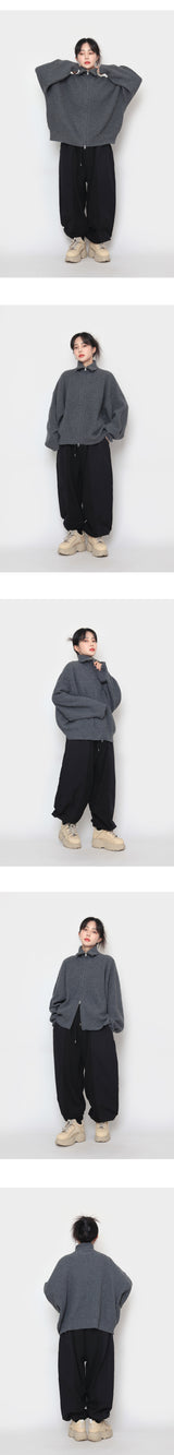 ミックスカラーリングバルーンジョガーパンツ / Mixed Coloring Balloon Jogger pants