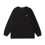オーバーフィットパーソナルプリンティングロングスリーブT/OVERFIT PERSONAL PRINTING LONG-SLEEVED T-BLACK