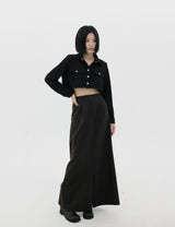 トリップロングスカート / Trip long skirt (2color)