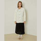 クラウドキルティングジャケット / Cloud quilting jacket (ivory)