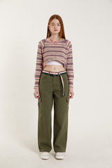 シエルクロップドセーター/CIEL CROPPED SWEATER