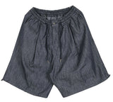 ワイドハーフストリングデニムショートパンツ / No.9607 Z wide half string denim SHORTS