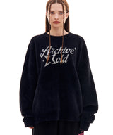 HAIRY STAR LOGO KNIT (BLACK)