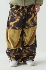 ウェーブベルベットスーパーワイドボックスパンツ / BSR2223FWPT015 ZGZG WAVE VELVET SUPER WIDE BOX PANTS GOLD