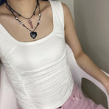 Heart AUM - Flower pink ball