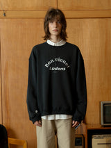 Bon Vivant Crewneck_Charcoal