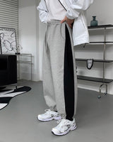 UI サイドカラージョガーパンツ / UI Side Color Jogger Pants (2 colors)
