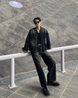 MG727 Garment Dining Denim Jacket (3 colors)