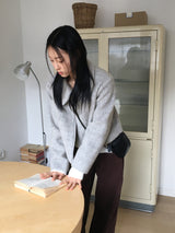 [Wool 50] Milko Mohair Short Collar Jacket
