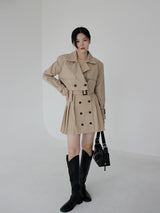トレンチクロップジャケット / Trench Crop Jacket (3color)