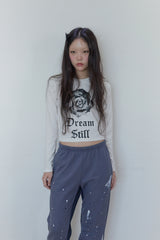 ペインティングスウェットパンツ / Painting Color Sweat pt (2 colors)
