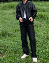 ラーセミデニムパンツ / LUR SEMI DENIM PANTS(2COLOR)