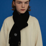 ウールマフラー/GHC WOOL MUFFLER_BLACK
