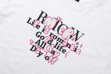 チャビーロゴTシャツ / CHUBBY LOGO TEE SHIRT_WHITE