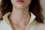 [14K] Piece Pearl Necklace