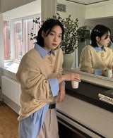 ラワーオーバーニット (2 color) (6690732081270)