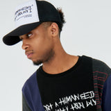 BASIC LOGO MESH CAP - BLACK (6674884591734)