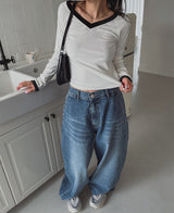 (ユニセックス) ゲットーマキシワイドデニム / (UNISEX) Getto Maxi Wide Denim