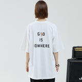 オーバーフィットレタリングショートスリーブT/OVERFIT LETTERING SHORT-SLEEVED T-WHITE