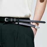 レイヤードストラップシンウェスタンベルト / layered strap thin western belt