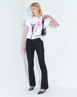 ドリッピングTシャツ / KMZS Dripping T-Shirt _ White