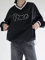 ピースナイロンスウェットシャツ / Piece Nylon Sweatshirt