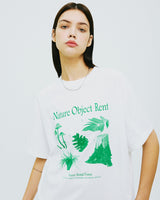 ネイチャーオブジェクトTシャツ/NATURE OBJECT TSHIRT-WHITE