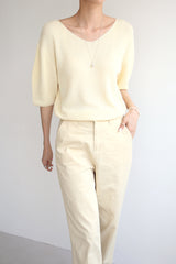 モニカジーンズ / MONIKA JEANS / SPAN BAGGY PANTS